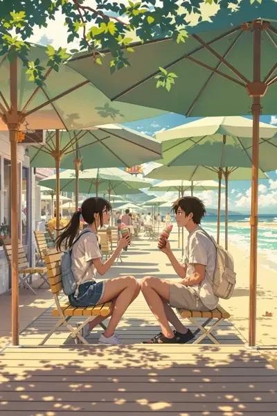 奶油色的夏天 海报